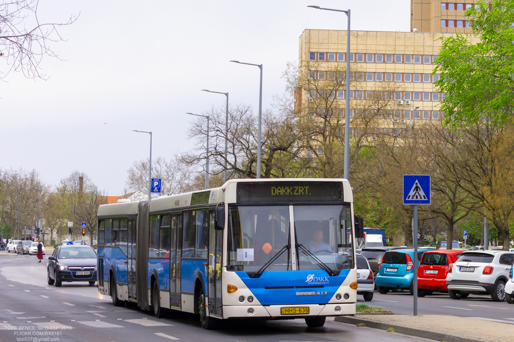 Budapest, Ikarus 417.14 # HHS-636