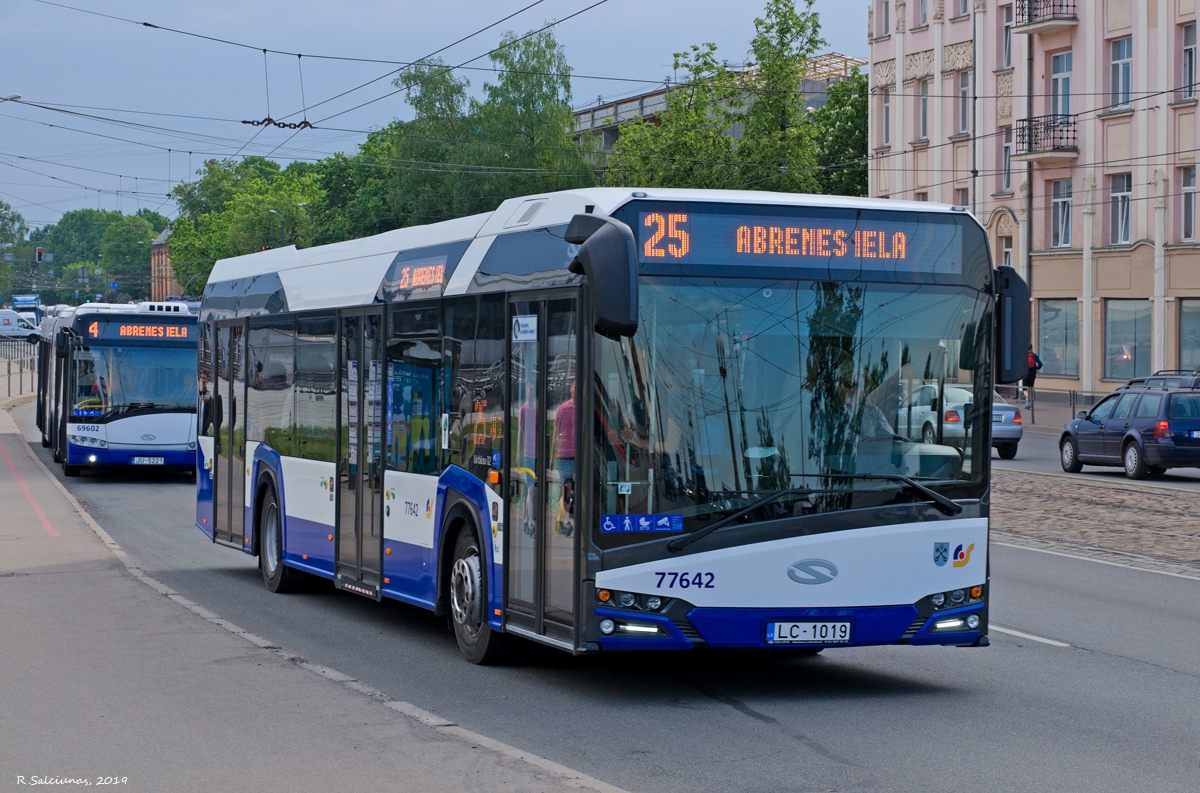 Rīga, Solaris Urbino IV 12 № 77642