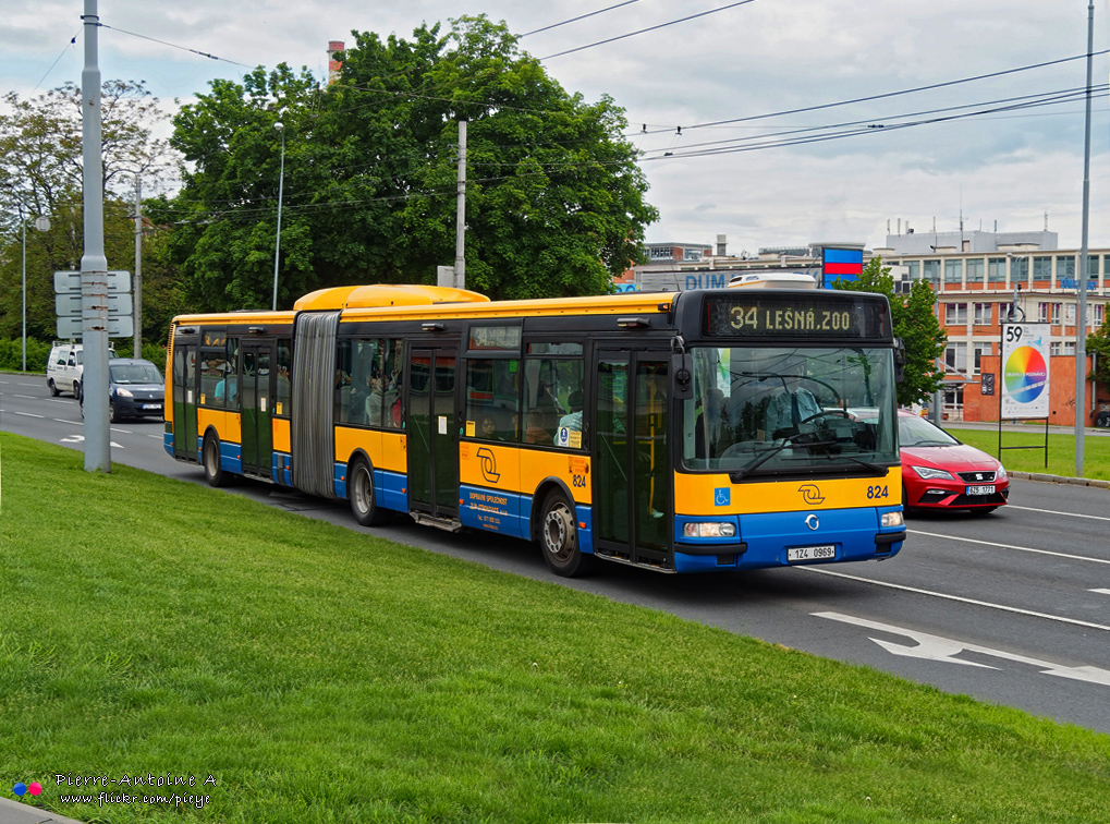 Злин, Karosa Citybus 18M.2081 (Irisbus) № 824