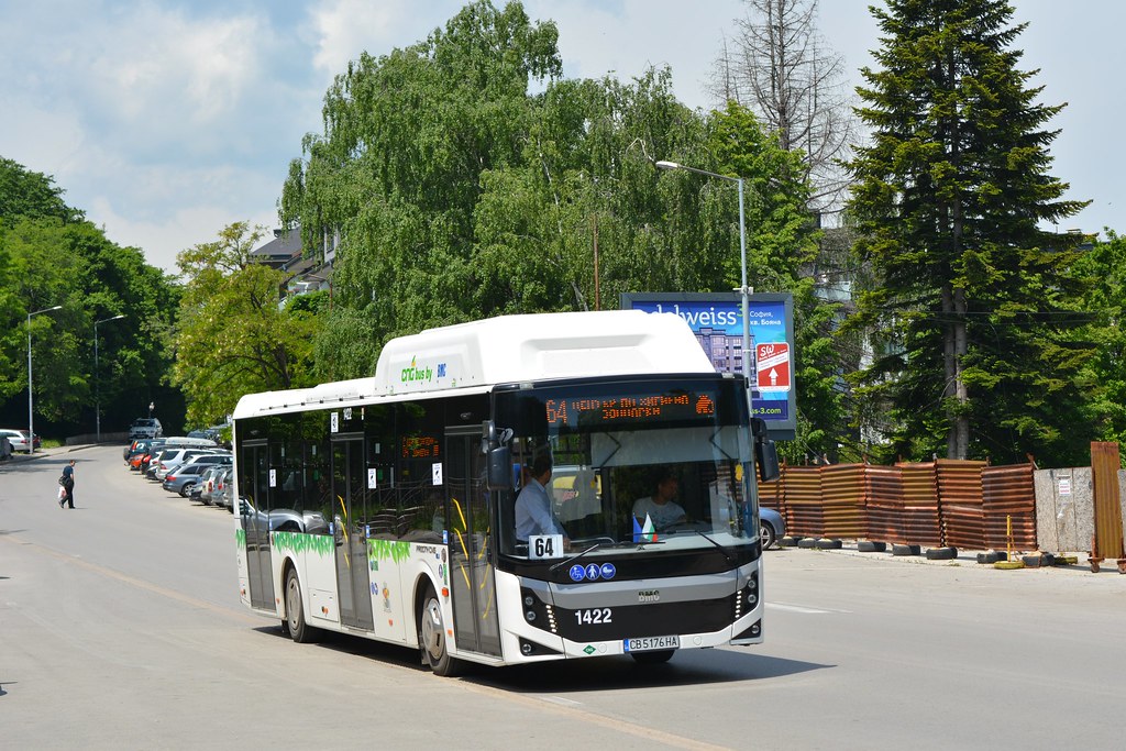 Sofia, BMC Procity 12 CNG č. 1422