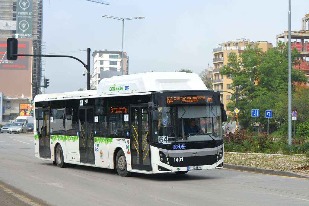 Sofia, BMC Procity 12 CNG # 1401