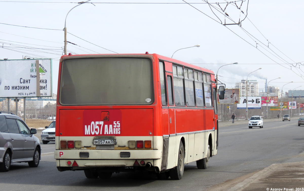 Omsk, Ikarus 256.74 # М 057 АА 55