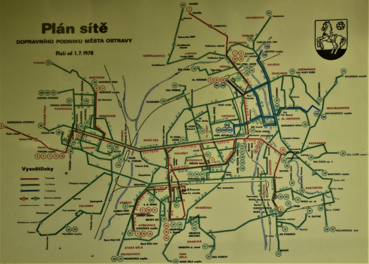 Ostrau — Maps