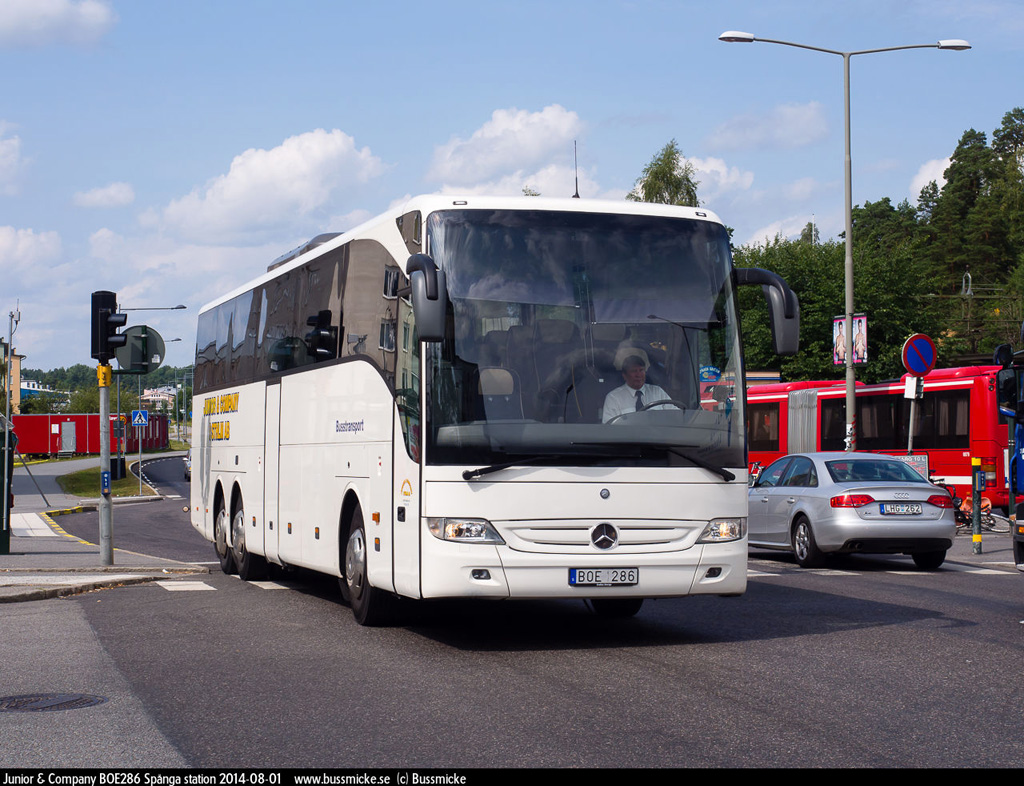 Стокгольм, Mercedes-Benz Tourismo 16RHD-II M/3 № BOE 286