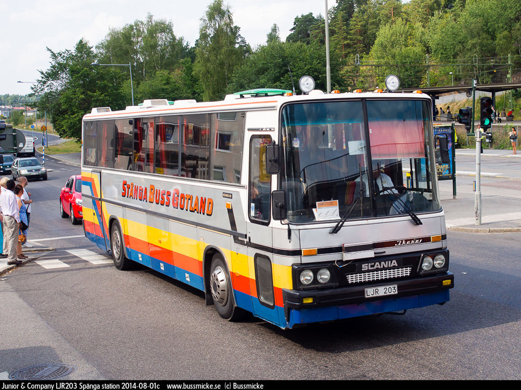 Stockholm, Ikarus 250.** # LJR 203