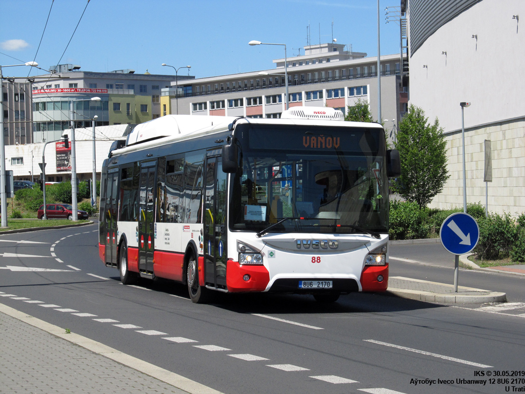 Ústí nad Labem, IVECO Urbanway 12M CNG # 88