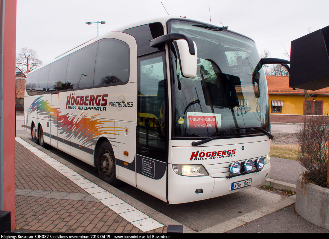 Uppsala, Mercedes-Benz Travego O580-16RHD M # XDH 082