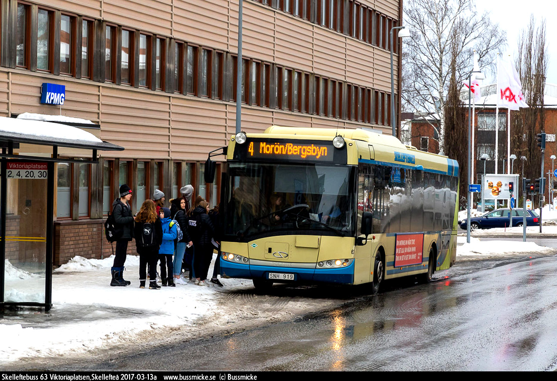 Umeå, Solaris Urbino III 12 LE CNG č. 63