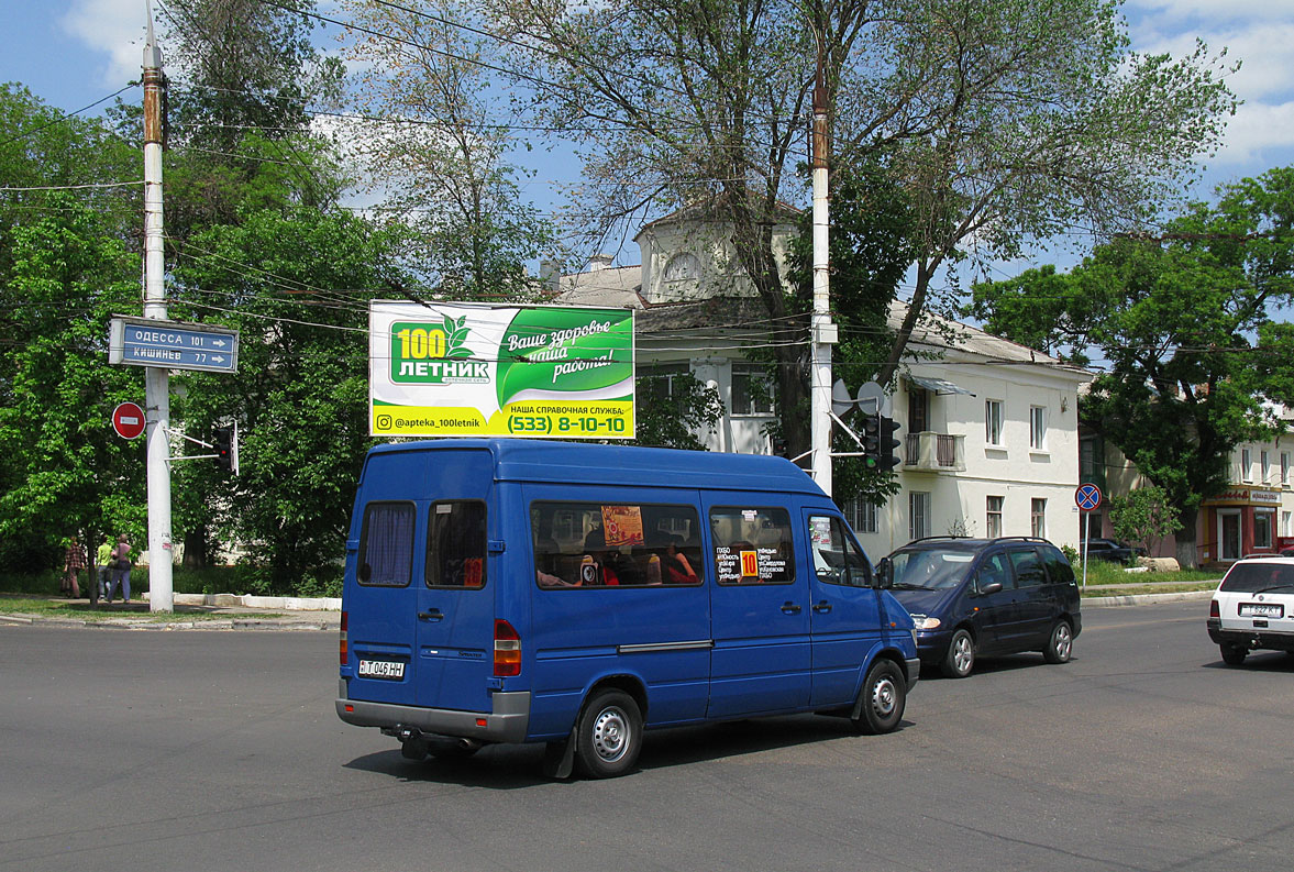 Tiraspol, Mercedes-Benz Sprinter 208D # Т 046 НН — Photo — BUSPHOTO