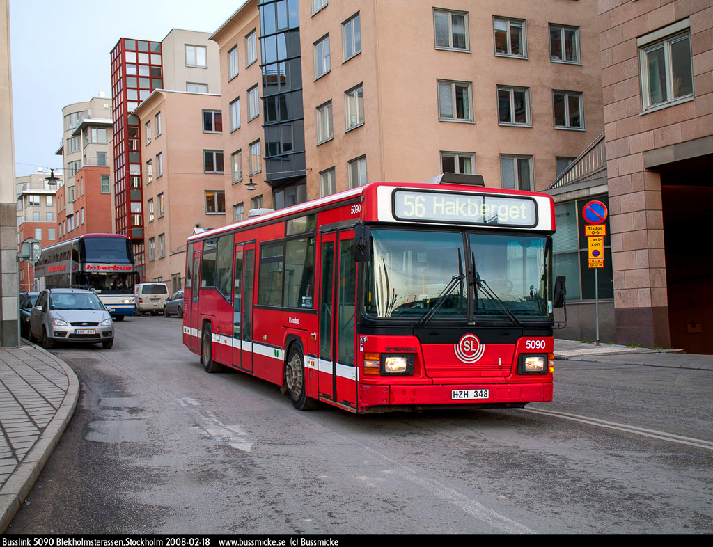 Стокгольм, Scania MaxCi № 5090