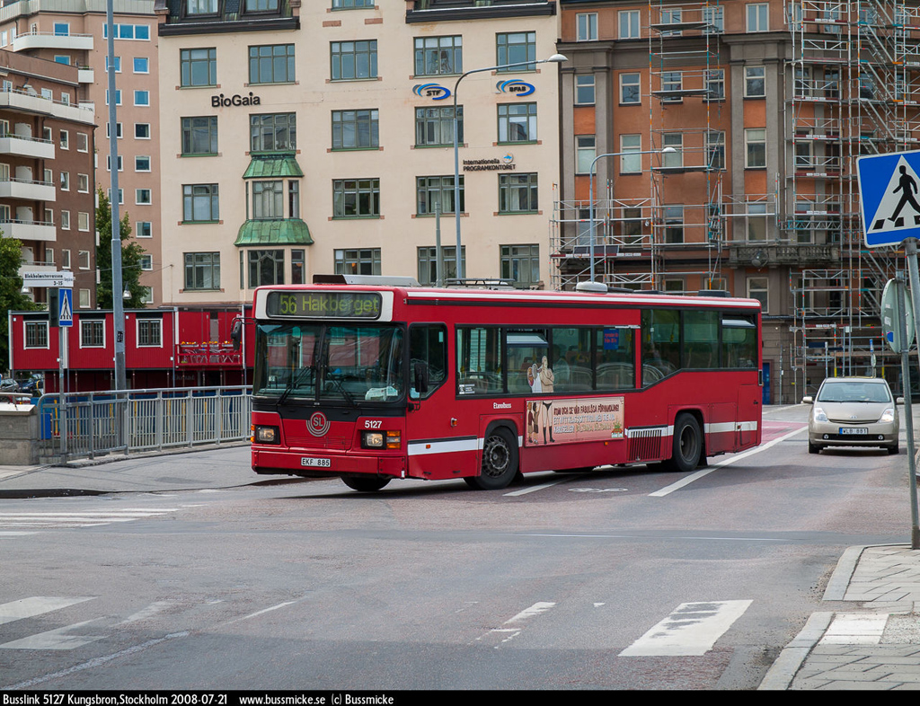 Stockholm, Scania MaxCi # 5127