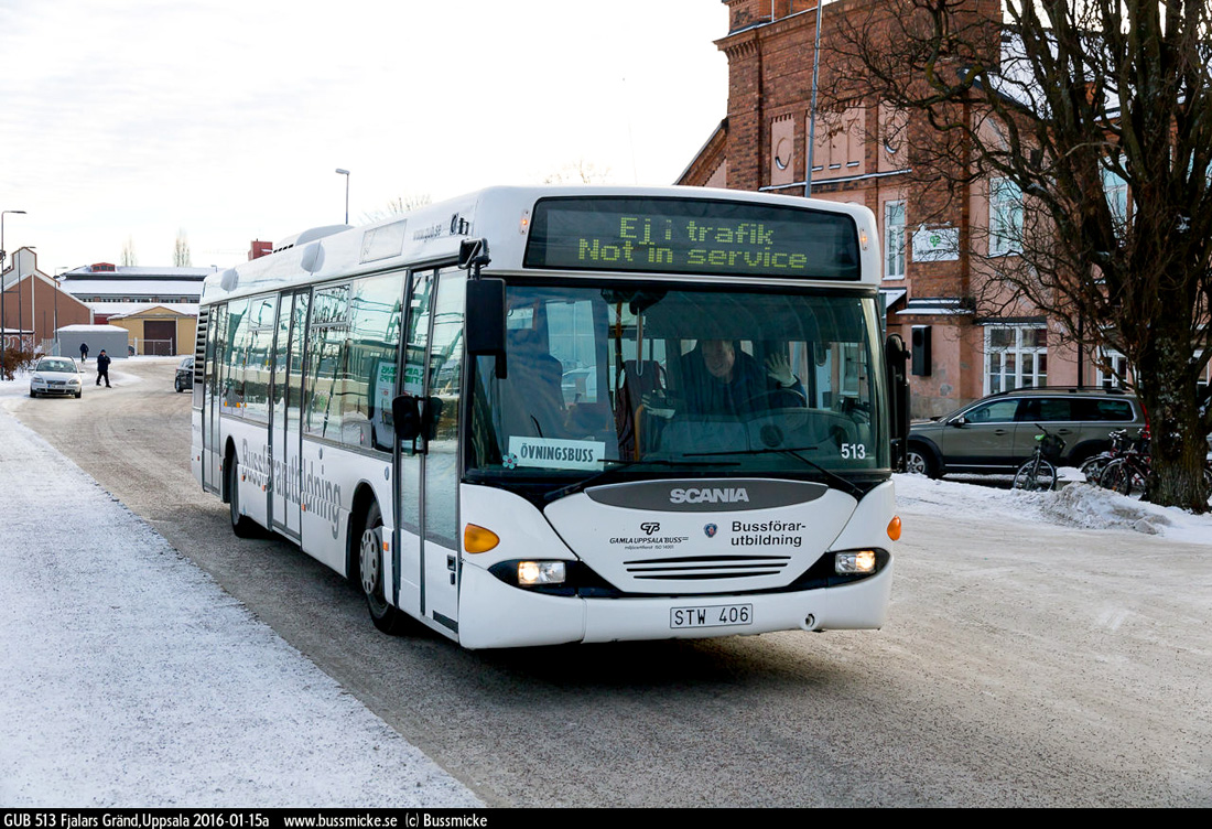 Uppsala, Scania OmniCity CN94UB 4X2EB # 513