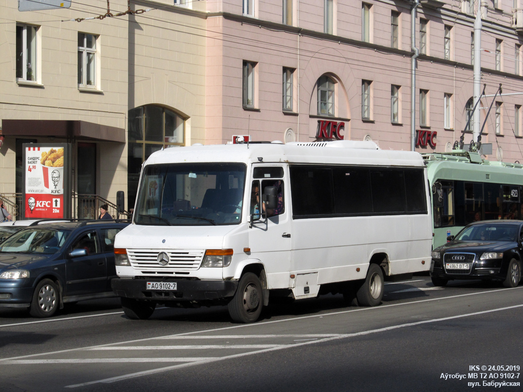 Минск, Mercedes-Benz Vario № АО 9102-7