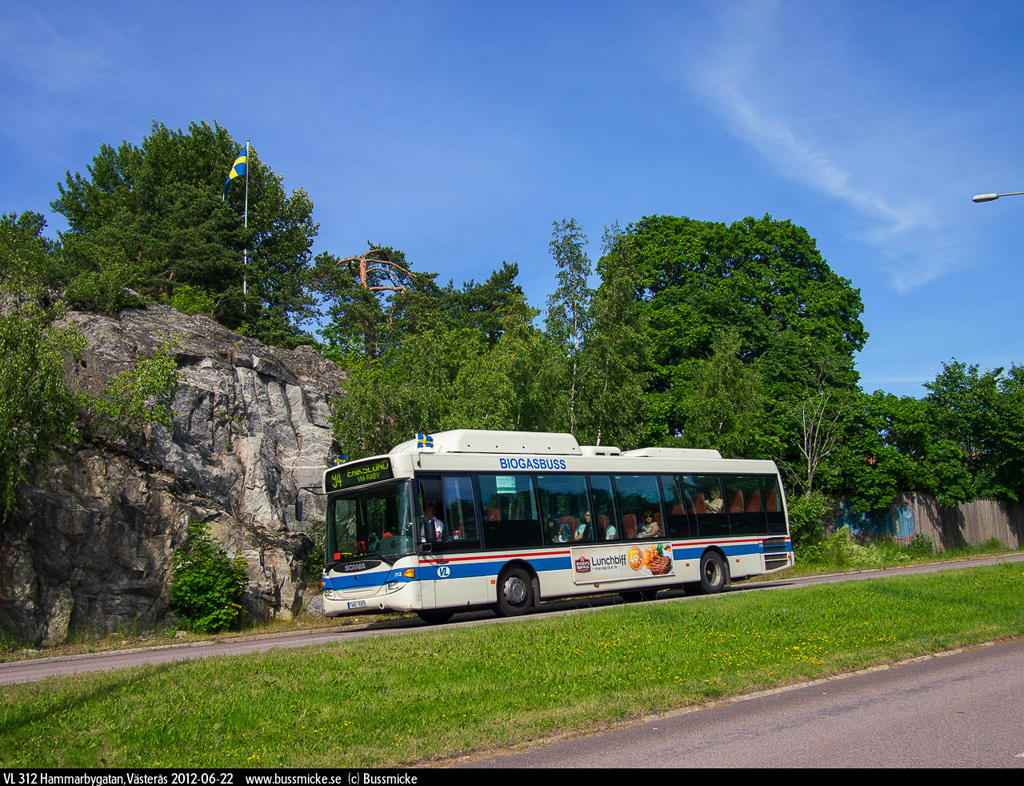Västerås, Scania OmniLink CL94UB 4X2LB № 312