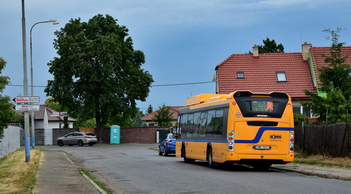 Břeclav, Scania Citywide LF CNG nr. 1BM 7613
