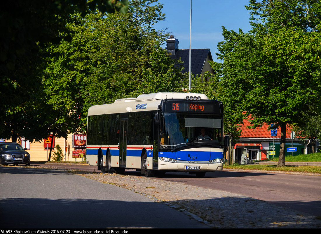 Västerås, Solaris Urbino III 15 LE CNG Nr. 693
