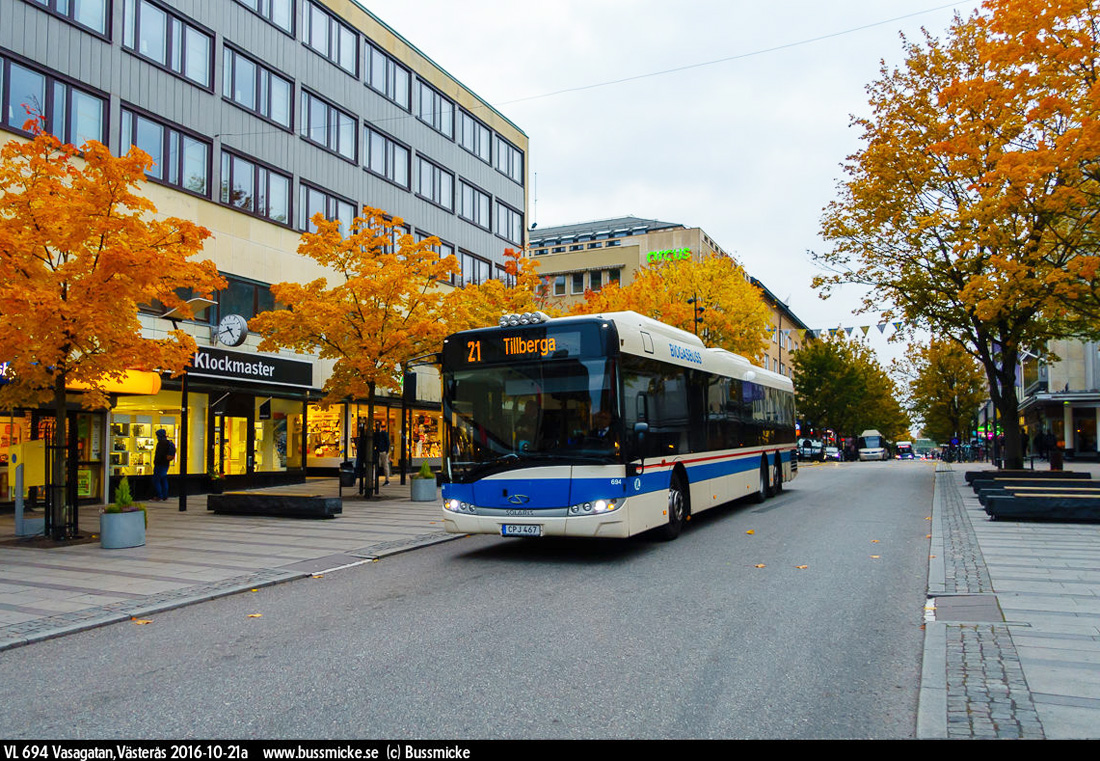 Västerås, Solaris Urbino III 15 LE CNG № 694