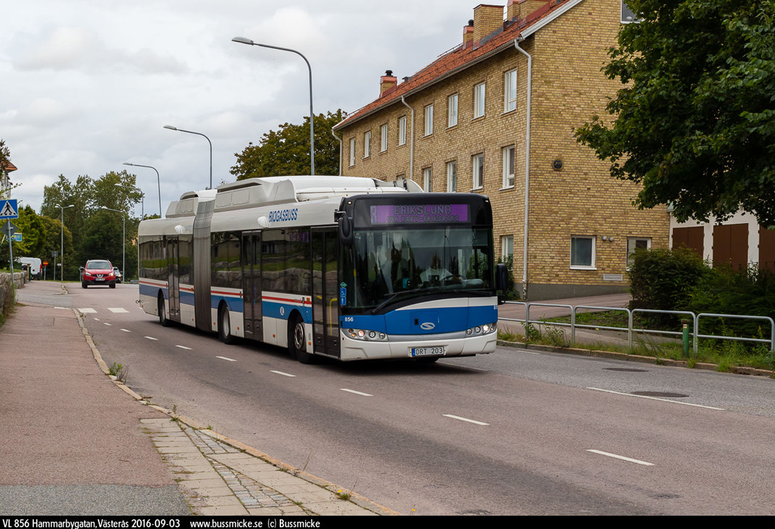 Västerås, Solaris Urbino III 18 CNG № 856
