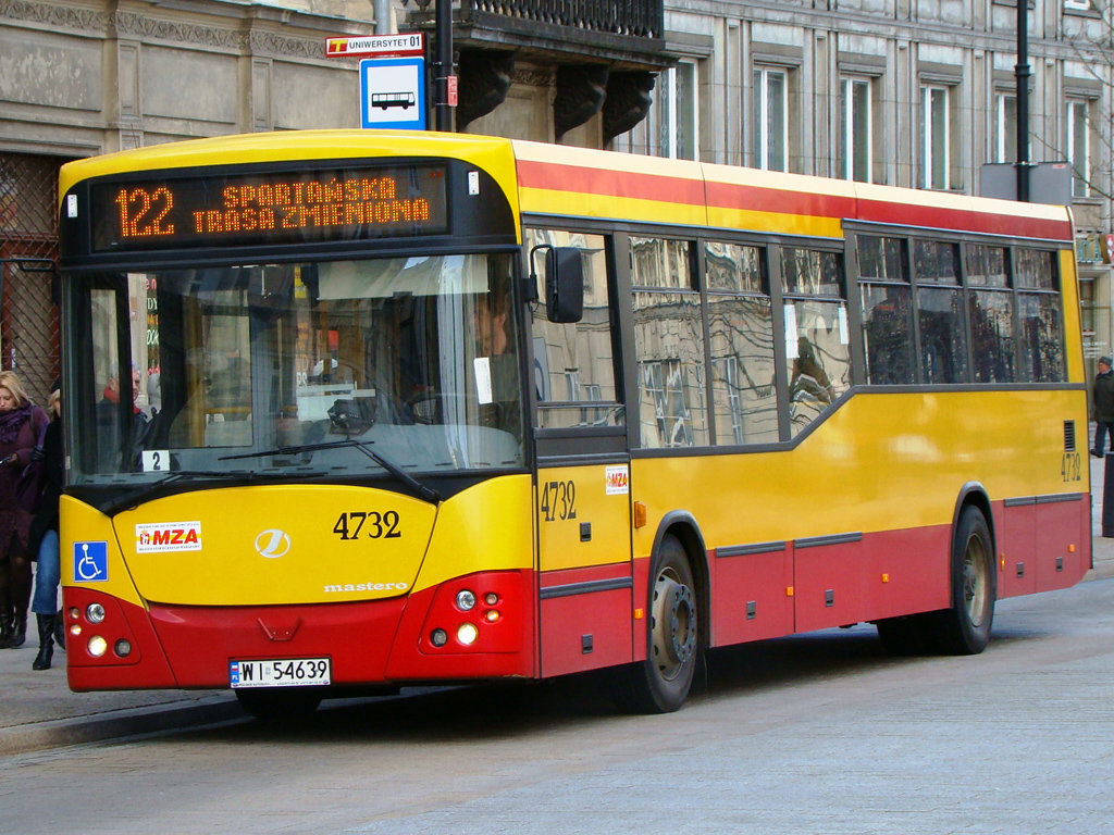 Варшава, Jelcz M121M № 4732