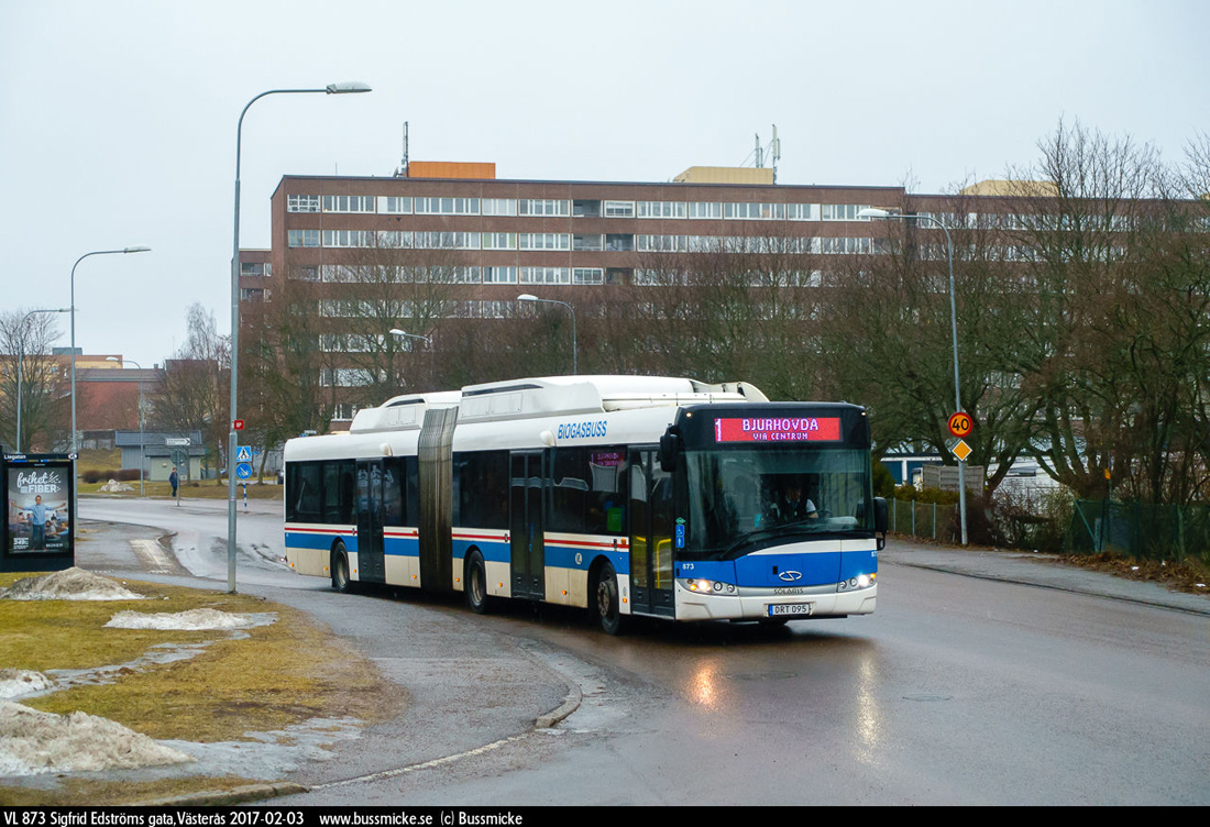 Västerås, Solaris Urbino III 18 CNG Nr. 873