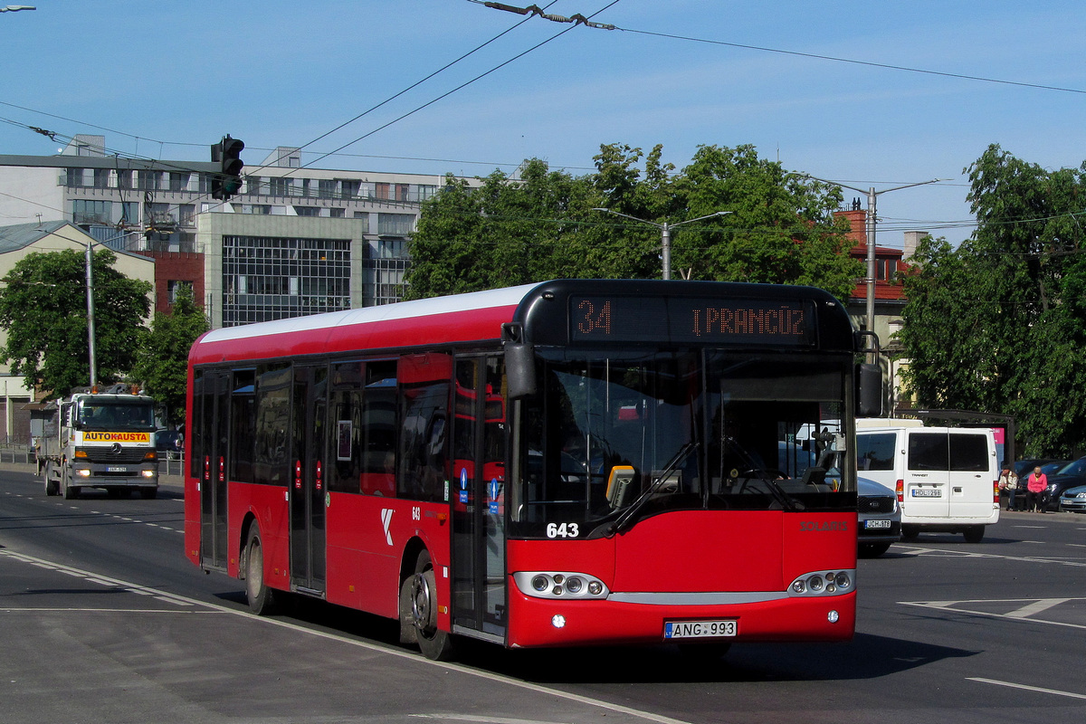 Kaunas, Solaris Urbino II 12 č. 643