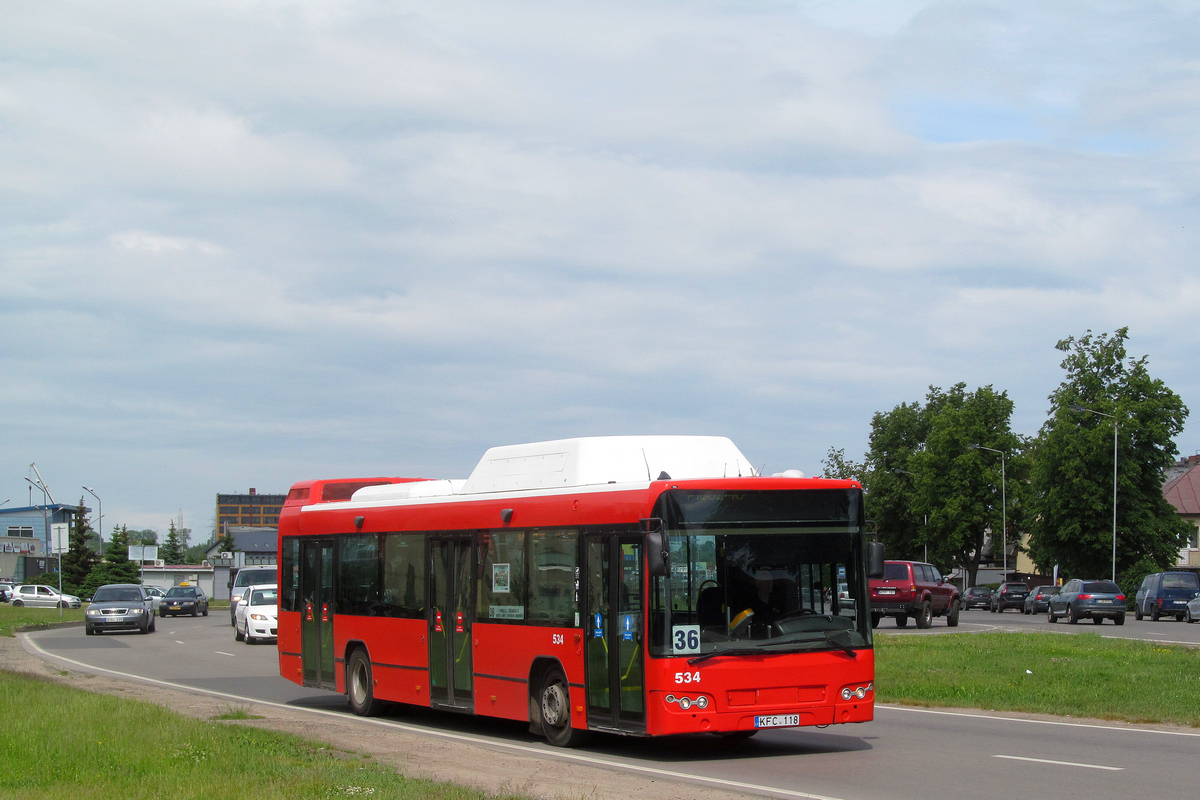 Kaunas, Volvo 7700 CNG # 534