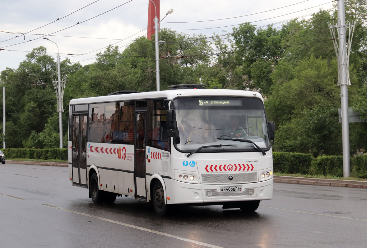 Krasnojarsk, PAZ-320414-04 "Vector" (EP) č. А 340 ОЕ 124