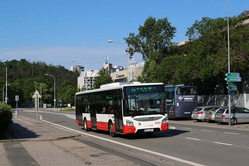 Brno, IVECO Urbanway 12M # 7682