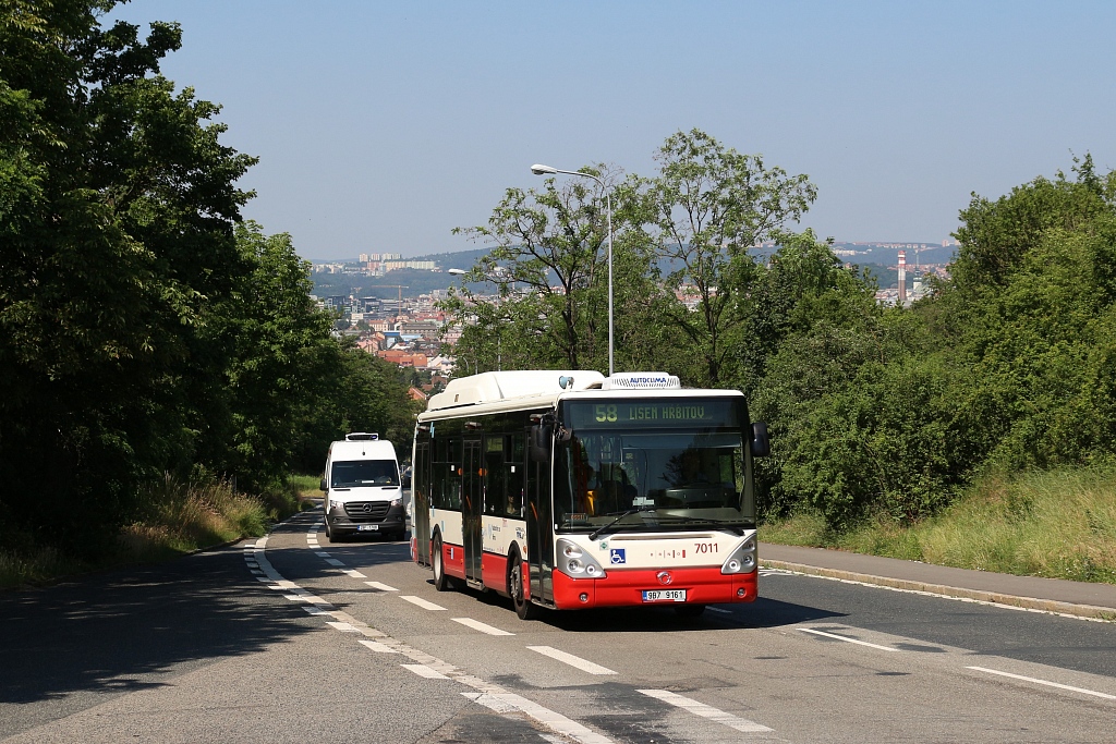 Brno, Irisbus Citelis 12M CNG # 7011