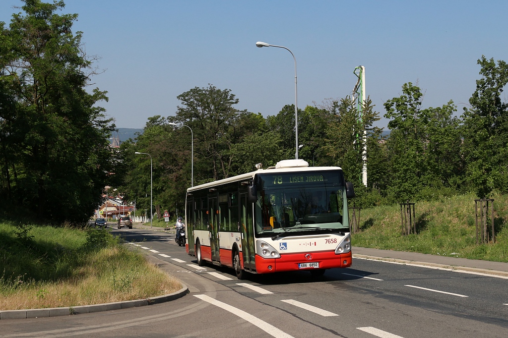 Брно, Irisbus Citelis 12M № 7658