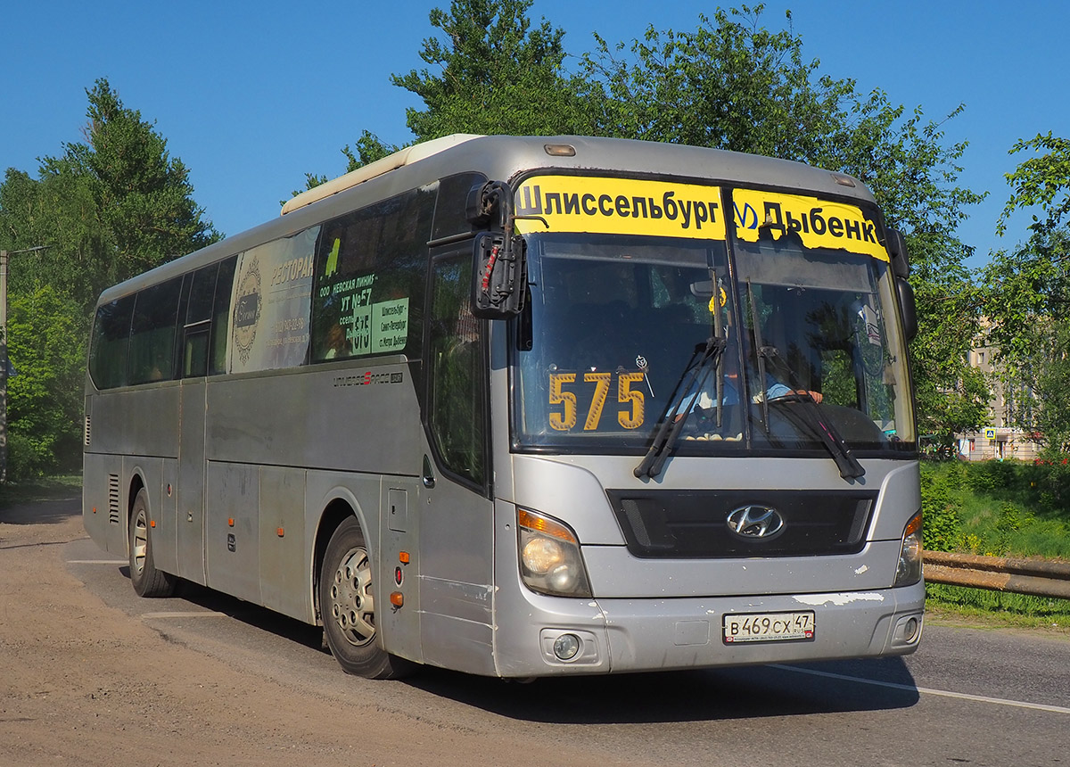 Kirovsk (Ленинградская обл.), Hyundai Universe Space Luxury # В 469 СХ 47