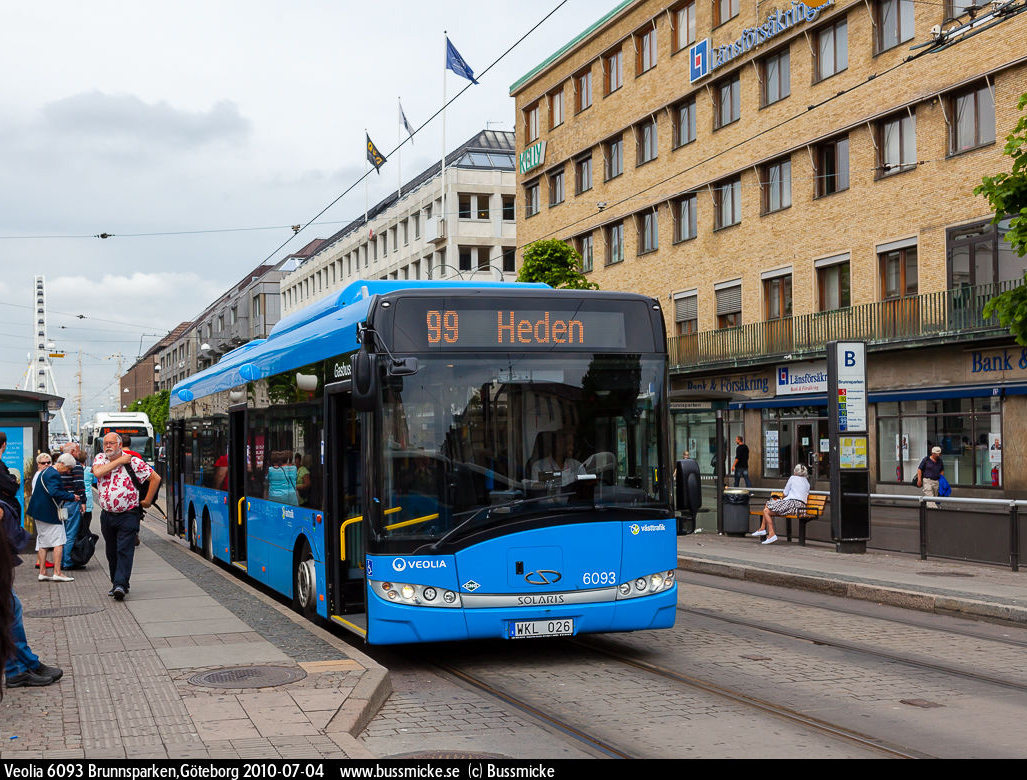 Göteborg, Solaris Urbino III 15 LE CNG # 6093