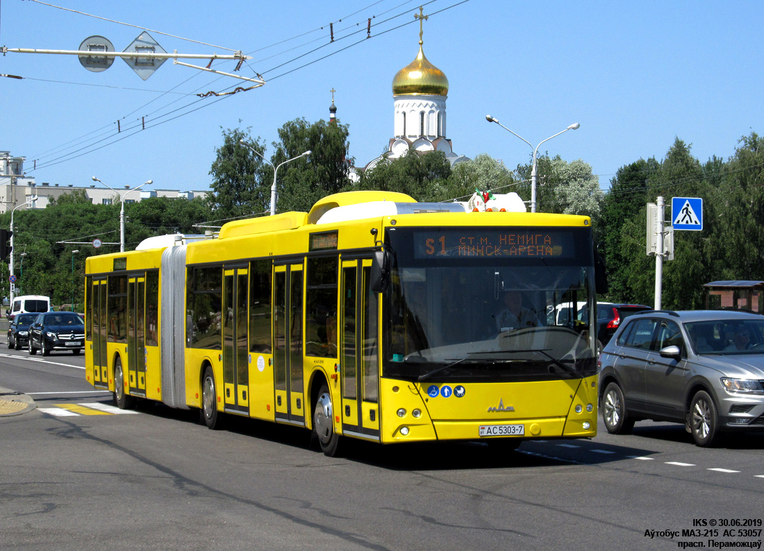 Minsk, MAZ-215.069 č. 025119