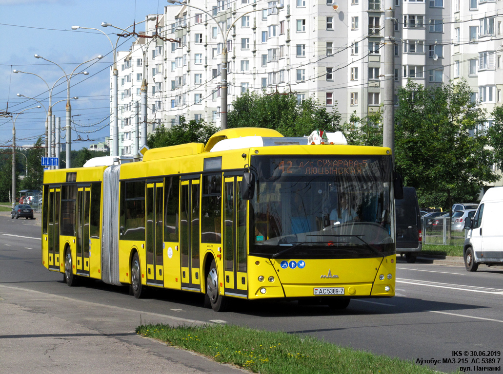 Minsk, MAZ-215.069 č. 043346