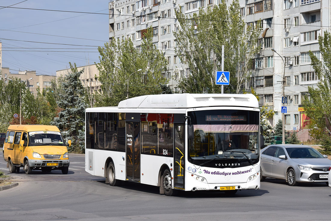 Volzhski, Volgabus-5270.GH # 824; Volzhski, GAZ-322132 # АМ 802 34