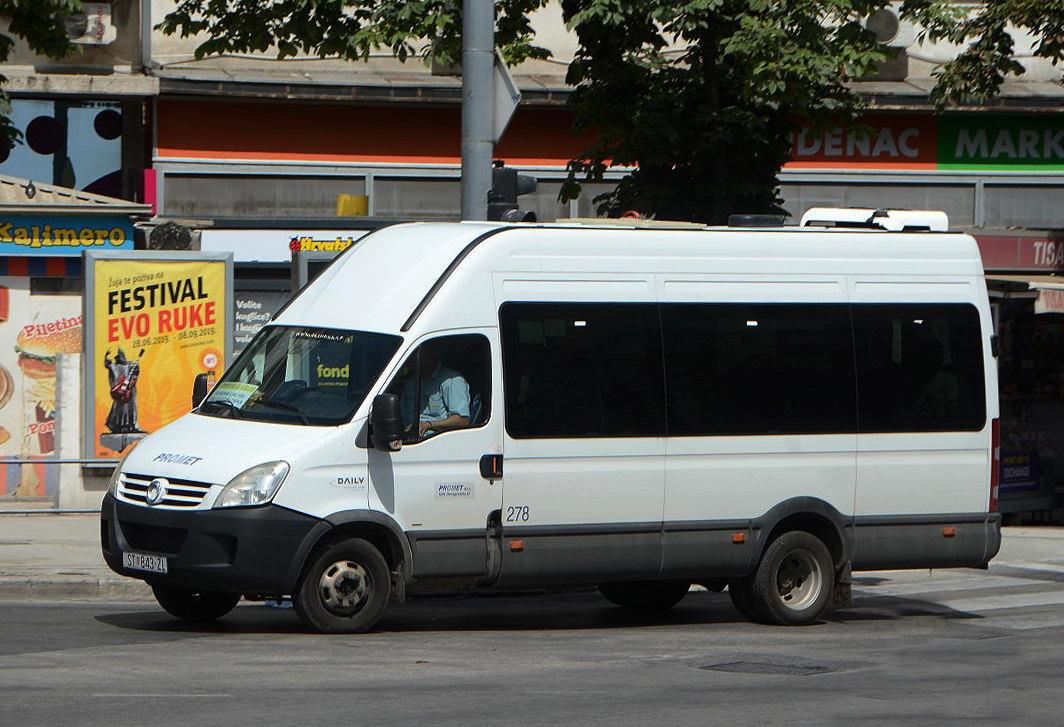 Split, Irisbus Daily Tourys # 278