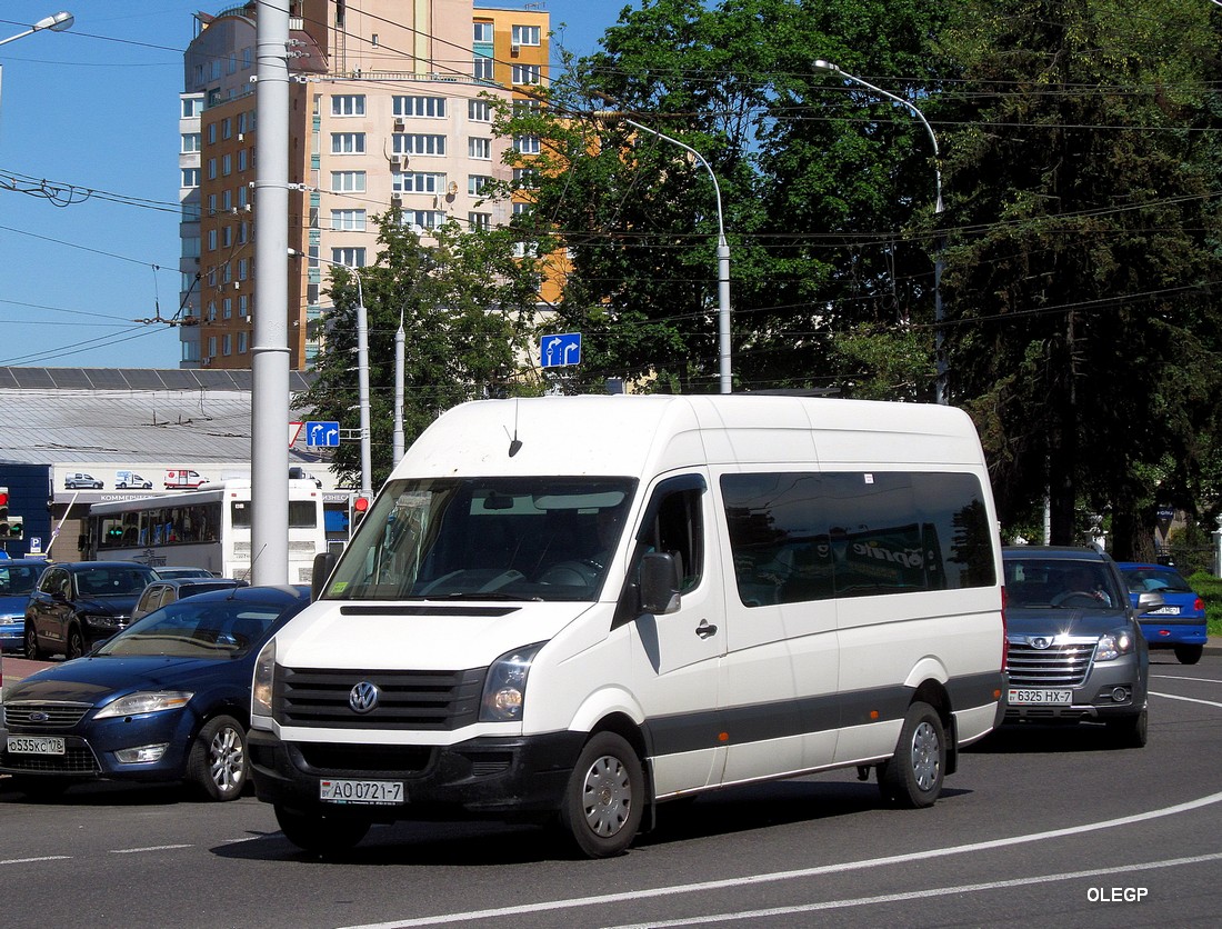 Minsk, Volkswagen Crafter # АО 0721-7
