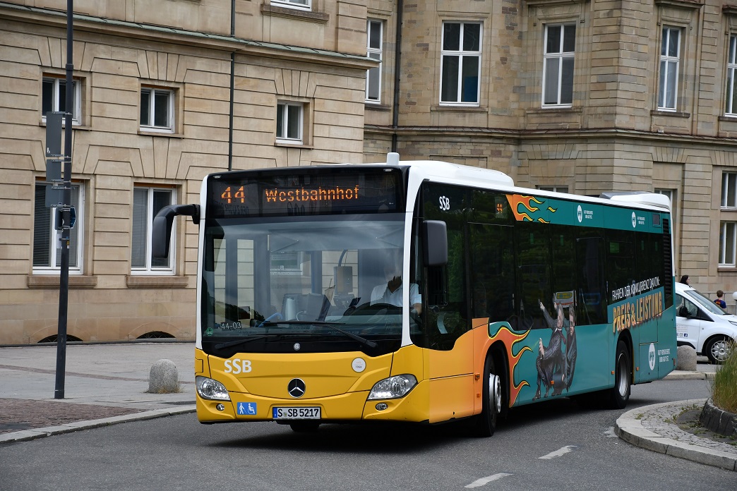 Stuttgart, Mercedes-Benz Citaro C2 № 5217