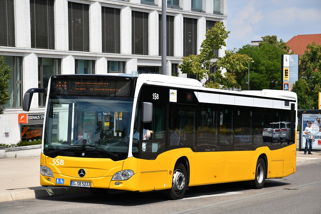 Stuttgart, Mercedes-Benz Citaro C2 Hybrid # 5233