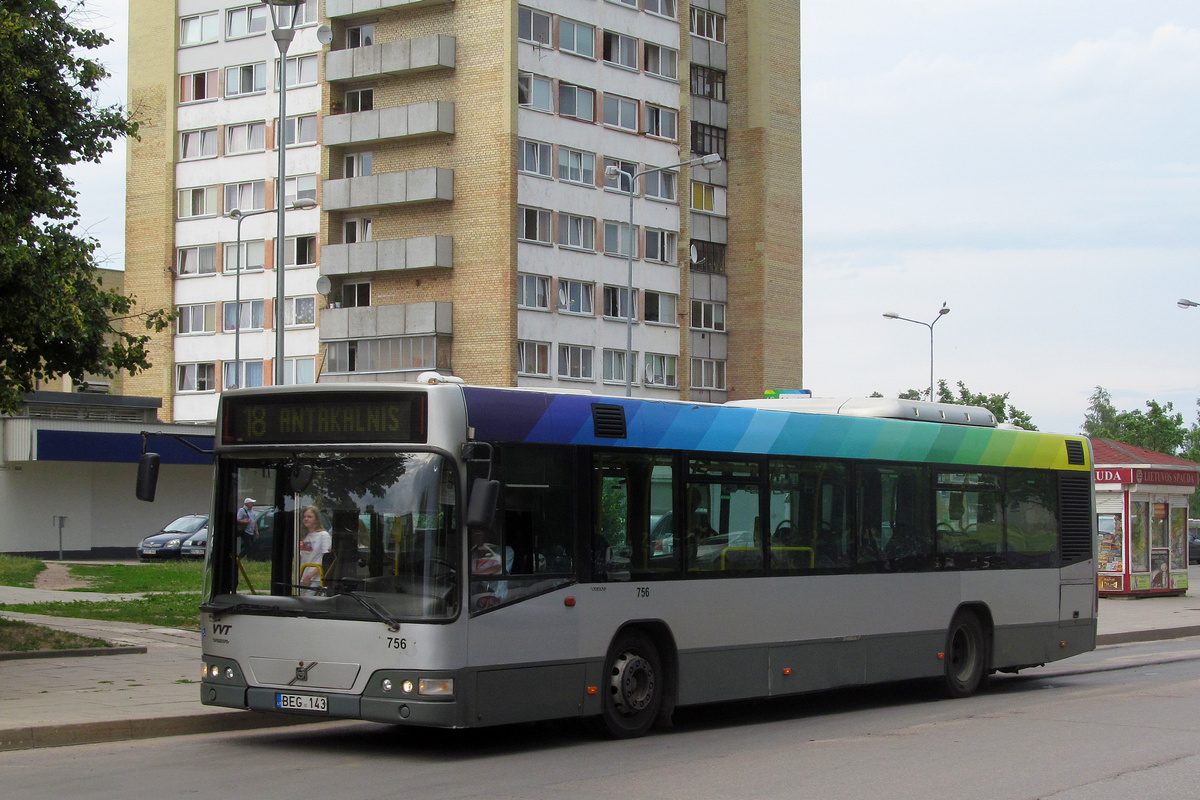 Vilnius, Volvo 7700 № 756