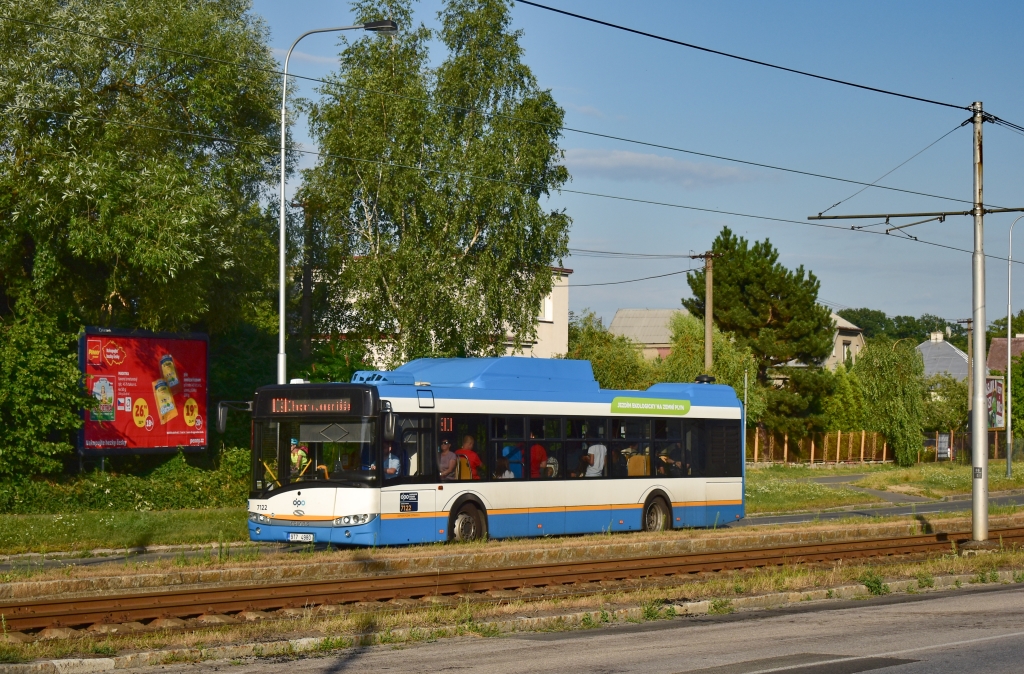 Ostrava, Solaris Urbino III 12 CNG # 7122