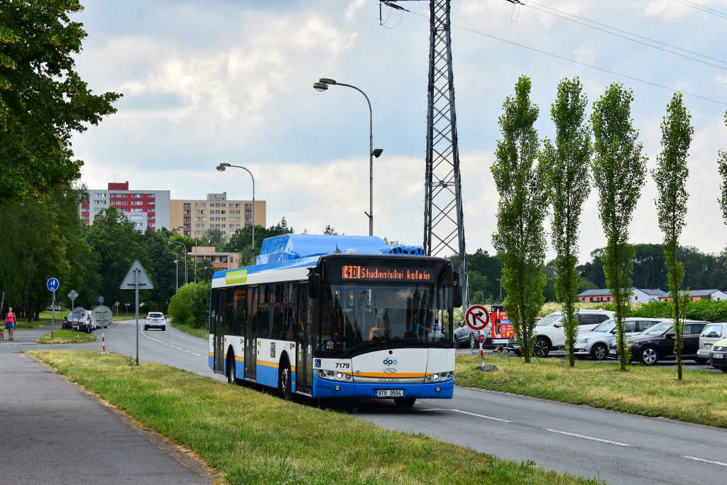 Ostrava, Solaris Urbino III 12 CNG # 7179