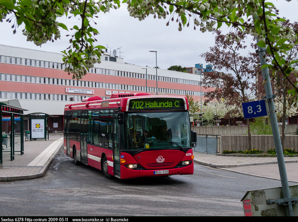 Stockholm, Scania OmniLink CL94UB 4X2LB № 6278