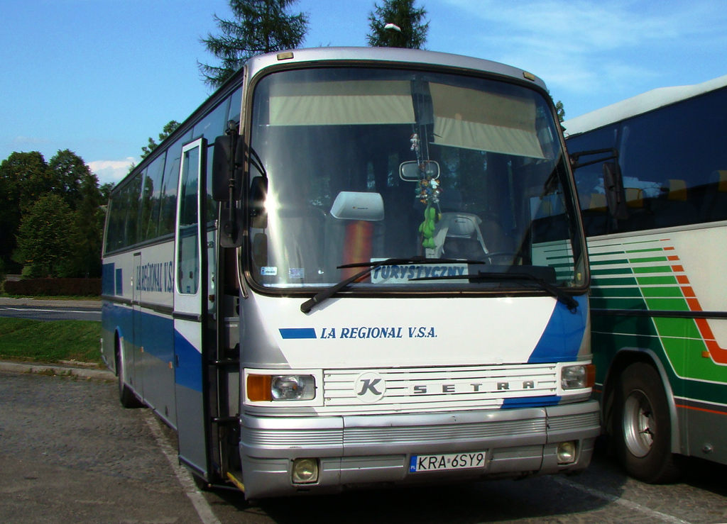 Cracow, Setra S215HD (Spain) # KRA 6SY9