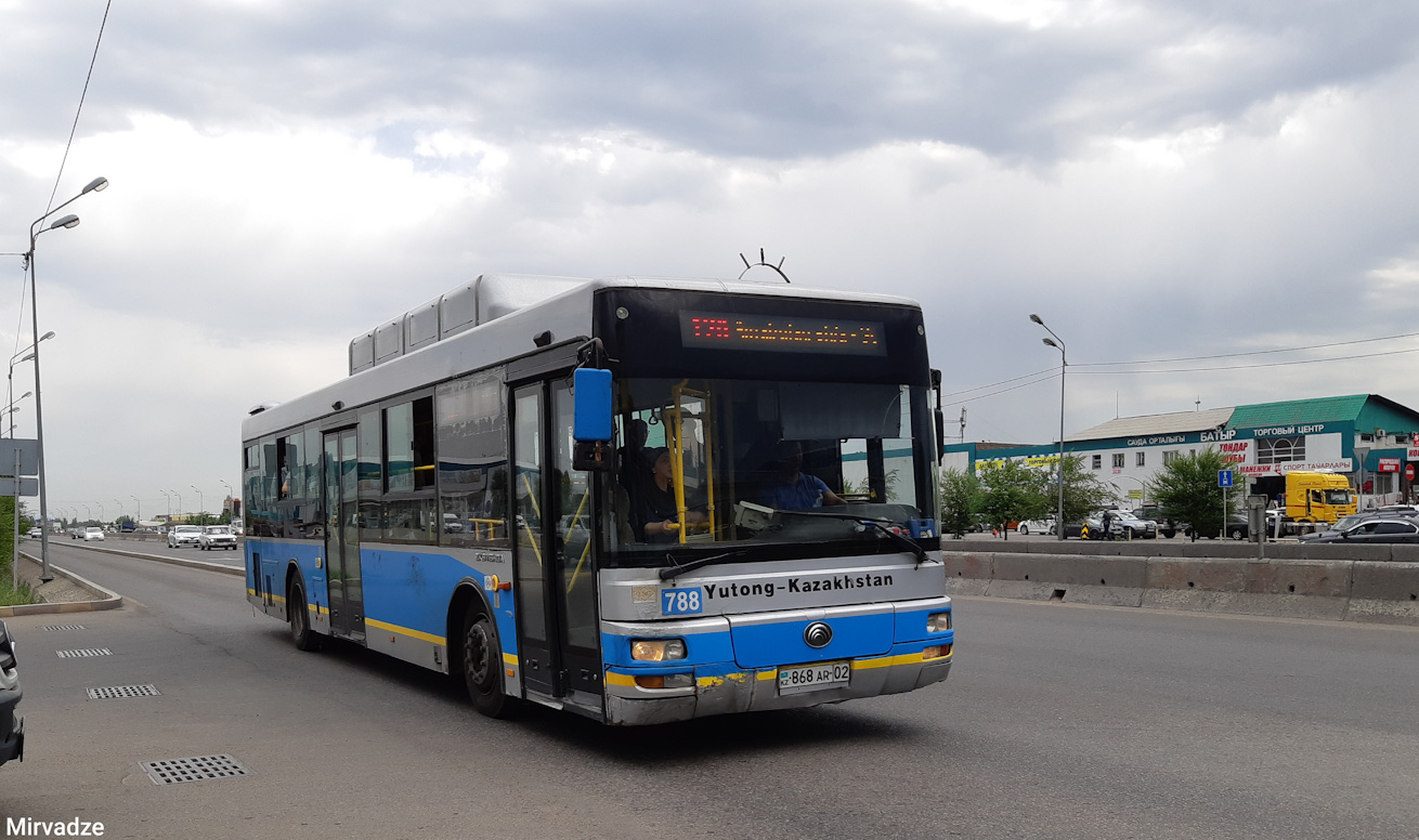 Almaty, Yutong-Kazakhstan ZK6118HGA № 788