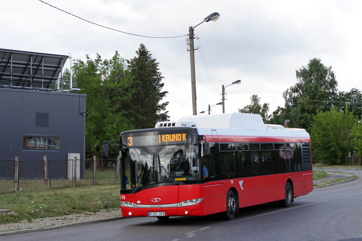 Kaunas, Solaris Urbino III 12 CNG №: 776