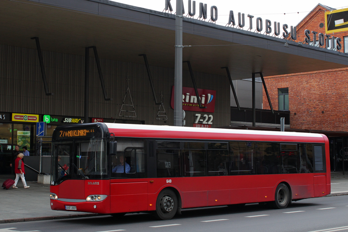 Kaunas, Solaris Urbino II 12 č. 640