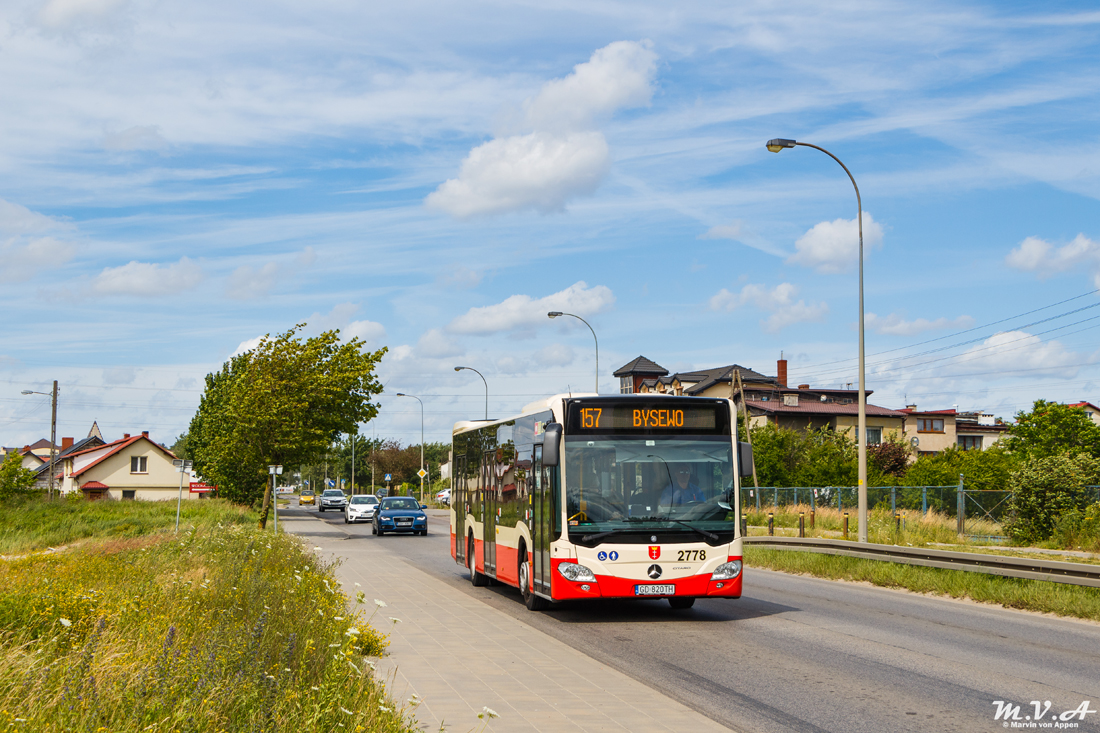 Gdańsk, Mercedes-Benz Citaro C2 # 2778