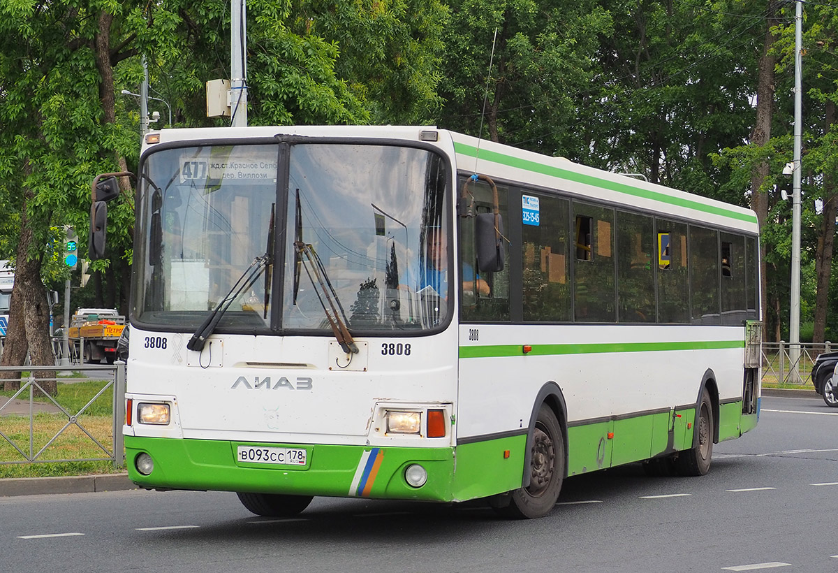 Saint Petersburg, LiAZ-5293.60 # 3808