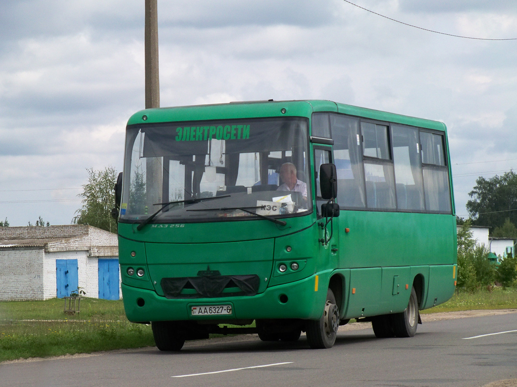 Klimovichi, MAZ-256.170 # АА 6327-6